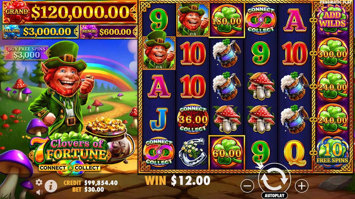 7 Clovers of Fortune slot machine game